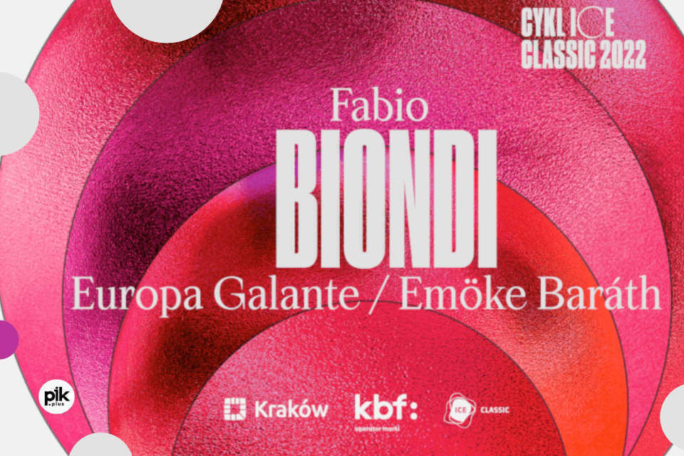 Fabio Biondi | koncert - ICE Classic