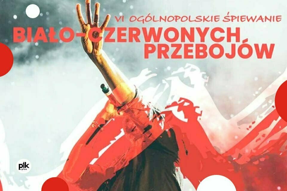 Ogólnopolskie Śpiewanie Biało-Czerwonych Przebojów na krakowskim rynku