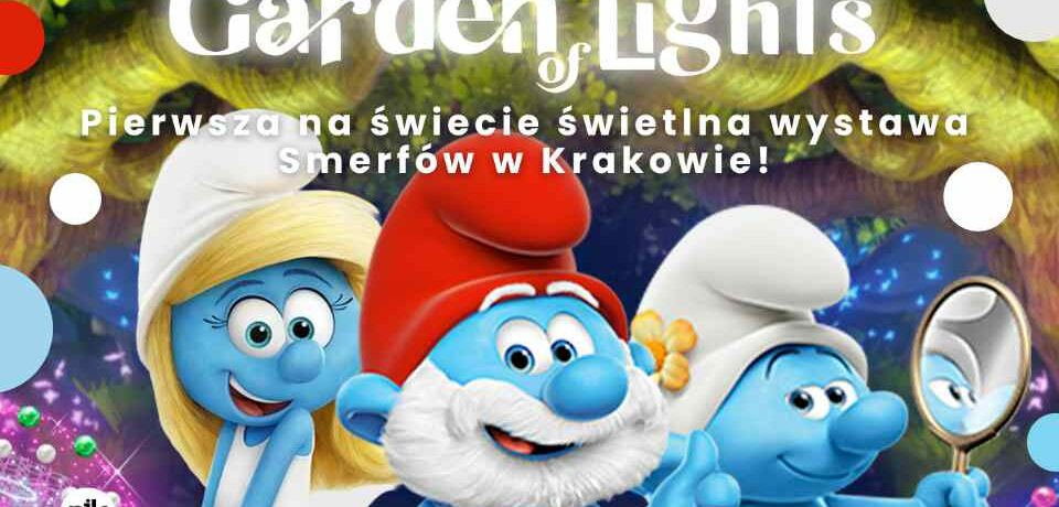 Garden of Lights - Kraków - Smerfy