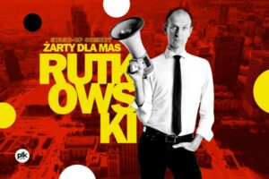Rafał Rutkowski w programie "Żarty dla mas" w Krakowie