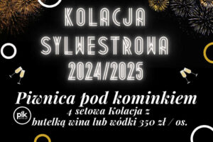 Sylwester w Restauracji Piwnica pod Kominkiem