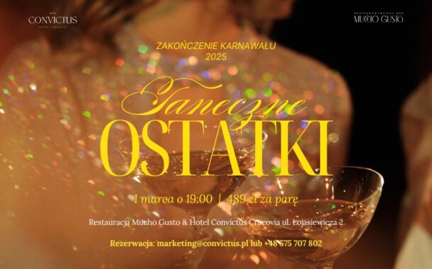 Bal Karnawałowy w Mucho Gusto & Hotelu Convictus Cracovia