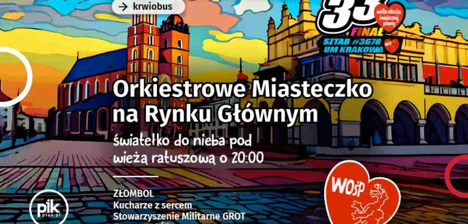 Finał WOŚP w Krakowie